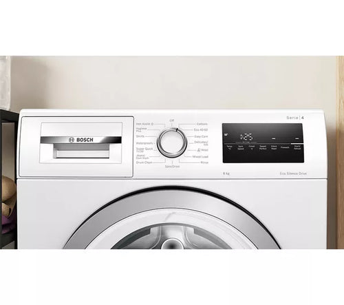 Bosch Series 4 WAN28258GB - White Freestanding 8KG Washing Machine - 1400 RPM - A energy