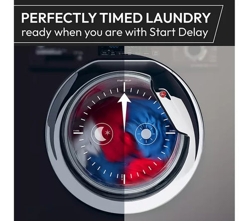 Hoover HRE H10N2TE-80 - White 10KG Heat Pump Tumble Dryer - E Energy