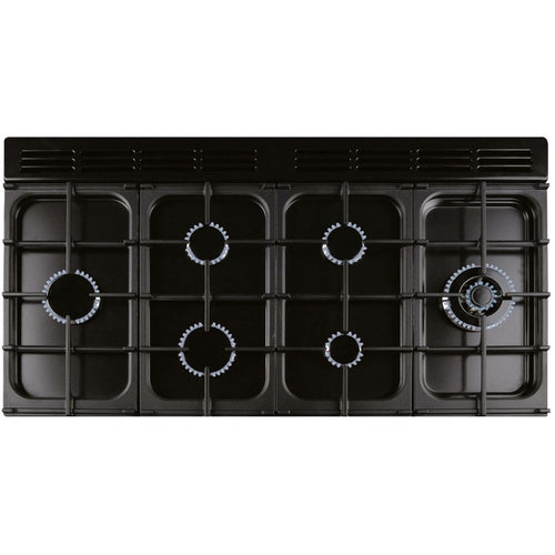Rangemaster Classic CLA110NGFBL/C - Black/Chrome Gas Range Cooker - 86L - A+ Energy