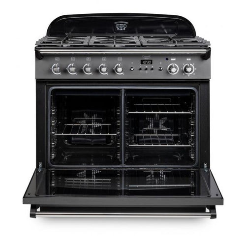 Rangemaster Classic FX CLAS90FXDFFMG/C - Mineral Green Range Cooker - 90cm Dual Fuel - A Rated