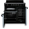 Rangemaster CL90EIPGBL/CM1 - Black/Chrome 90cm Range Cooker - Induction Hob - A Rated