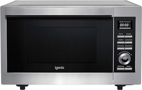 Igenix IG3095 - Stainless steel Freestanding Combination Microwave