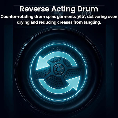 Teknix TK2CLED8W - White 8KG Condenser Tumble Dryer - Freestanding - B Energy Rating