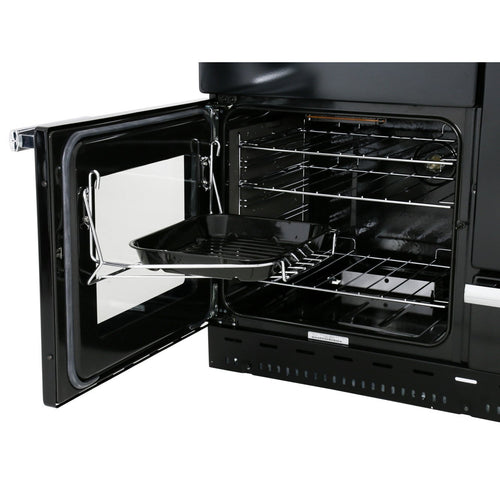 Rangemaster PROP110NGFCY/C - Cranberry/Chrome 110cm Gas Range Cooker - 122L - A Rated