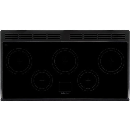 Rangemaster CDL100EIBL/C - Black/Chrome Range Cooker - 155L - A Rated