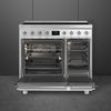 Smeg C92IPX2 Symphony - Stainless Steel 90cm Range Cooker - 6 Induction Zones - A Rated