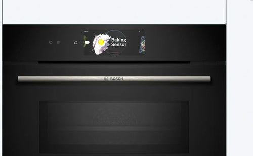 Bosch Series 8 CMG778NB1 - Black Electric Built-in Combination Microwave