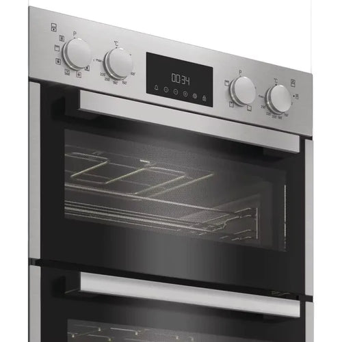 Hotpoint DIH82DIX - Stainless Steel Double Oven - 71L + 38L - A Energy
