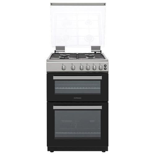 Statesman GDL60S - Silver 4 Zone Gas Cooker