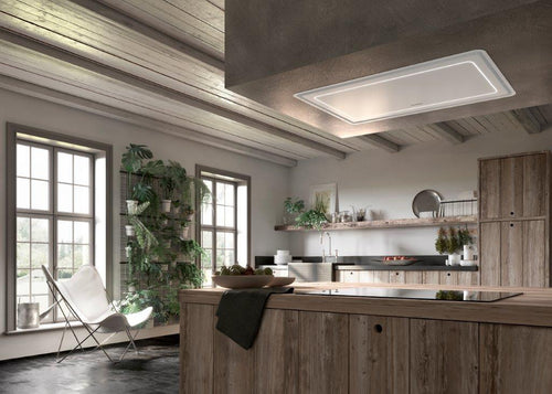 Faber HIGH-LIGHT-2-0-WH-MATT-A91-KL - White 90cm Ceiling Extractor - A+ Energy Rated