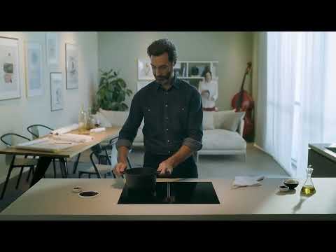 Elica NT- FIT-70- Black 4 Zone Venting Hob - A energy