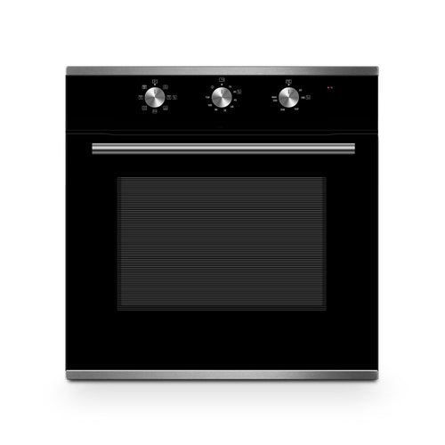 Montpellier MAFSO60SS - Stainless Steel Single Oven 13 amp plug fitted - A energy