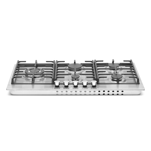 Montpellier MGH90CX - Stainless Steel 86cm Gas Hob - 5 Burners - Energy Rating Unknown