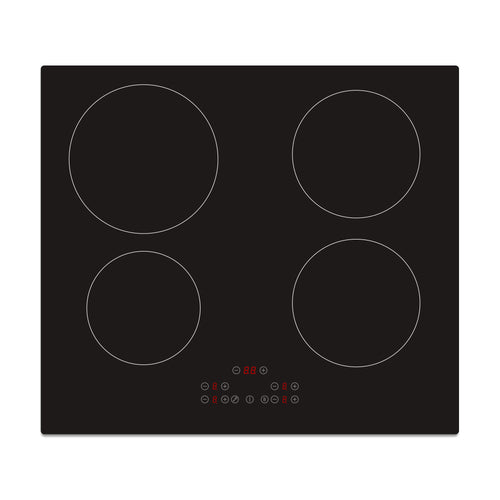 Montpellier MINDPACK - Black Single Oven - 65Ltr Capacity Oven - Electric oven and Induction Hob Pack