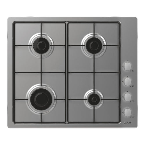 Candy PCI27XCHW6LXS - Stainless Steel Single Oven and Gas Hob Pack - 65L - F Energy