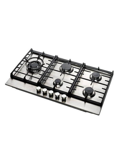 Teknix SCGH91X - Stainless steel 5 Zone Gas Hob
