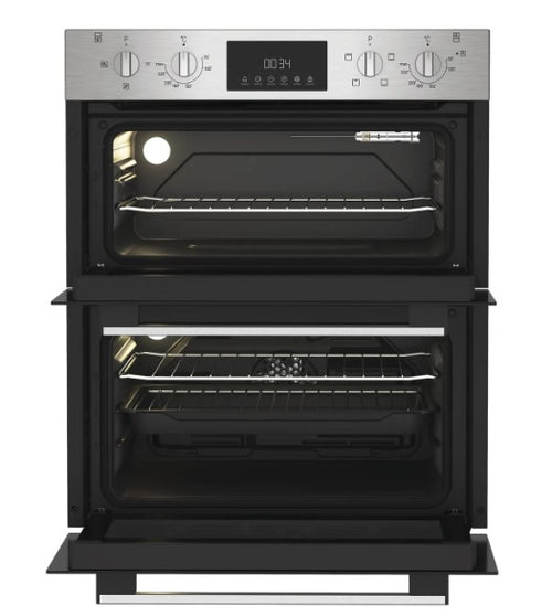 Indesit DUI 10D IX - Stainless Steel Double Oven - Built Under Electric - A/A Rated