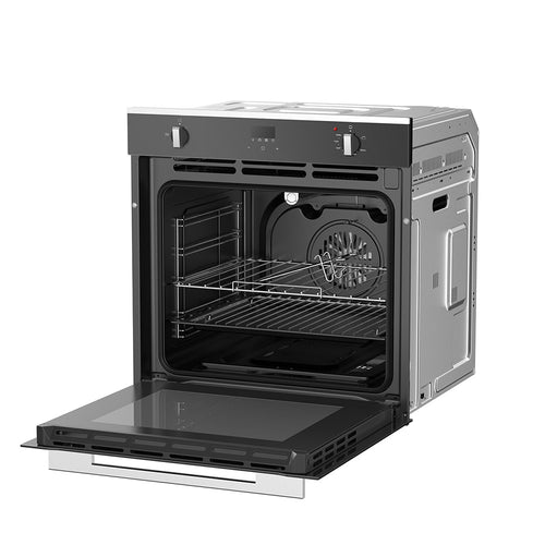 Teknix SCS74GX - Stainless Steel Single Gas Oven with Gas Grill - 72L - A Energy