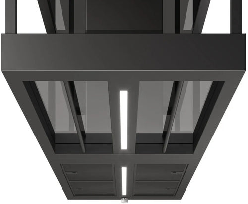 Faber T-SHELF-EV8 - Black Matt Island Hood - 180cm Wide - C Rated
