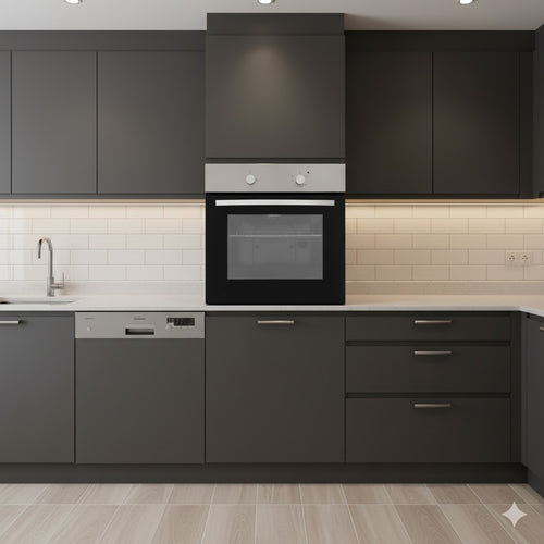 Cata UBGMMT60SS 60 Litre 3 Function Gas Oven and GAS Grill – Stainless Steel - A Rated