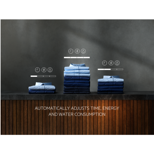 AEG LF8E8436BI - 8000 Series Integrated 8KG Washing Machine - 1400 RPM - A energy