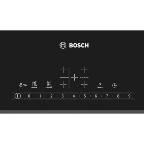 Bosch Series 6 PVW851FB5E - Black 5 Zone Electric Hob