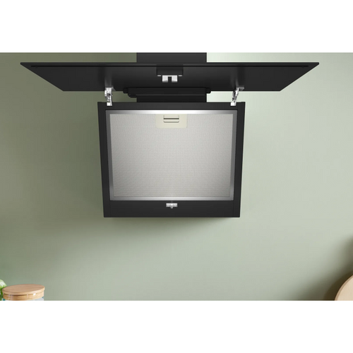 Bosch Series 2 DWK65DK60B - Black Chimney Extractor Hood - A energy