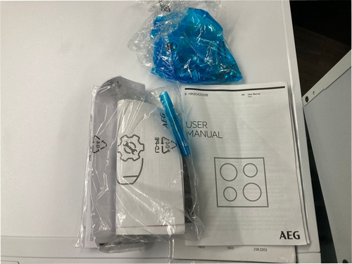 AEG IKB64401FB - Black 4 Zone Induction Hob - Display