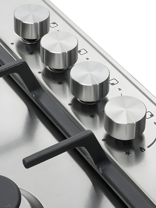 Cata UBGHDFFJ60.1 - Stainless steel 4 Zone Gas Hob