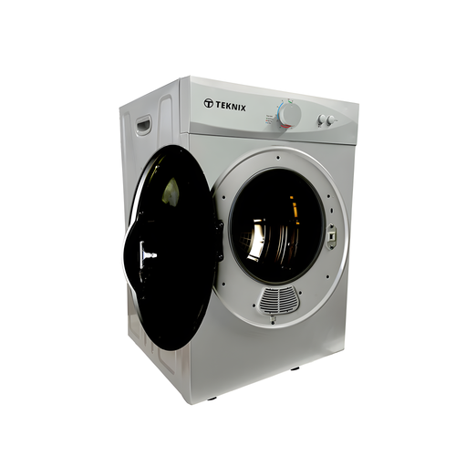 Teknix TKV3S - Silver 3KG Tumble Dryer - Vented - C Energy