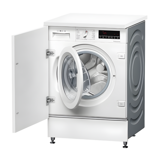 Bosch WIW28502GB - White Integrated 8KG Washing Machine - 1400 RPM - C energy