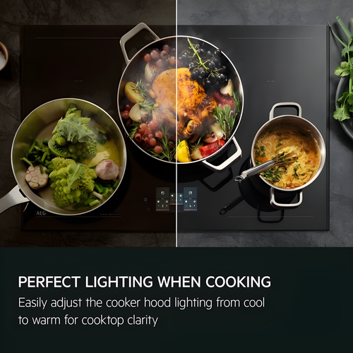 AEG NDC7791SB - Black Ceiling Extractor - 730m³/h - A Rated