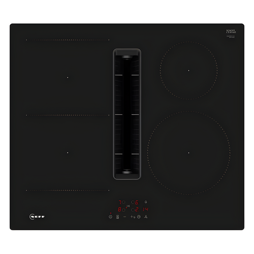 Neff V56NBS1L0 - Black 4 Zone Venting Hob