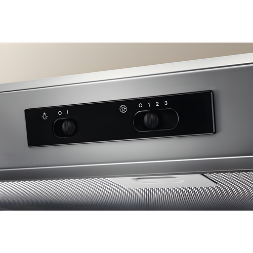 Electrolux EFU216S - Grey 60cm Cooker Hood - 272m³/h - D Energy