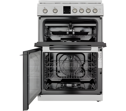 Montpellier MDOG60LW - White 4 Zone Cooker - A/A+ energy