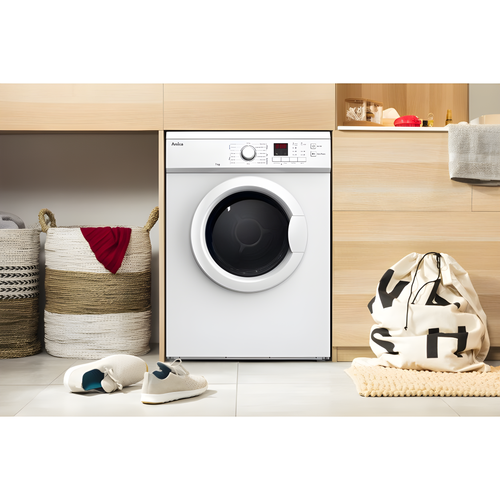 Amica ADV7CLCW - White 7KG Vented Dryer - C energy