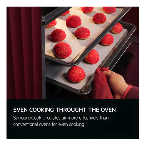 AEG GK6NK401B - Black Built-In Combination Microwave - 44L Capacity