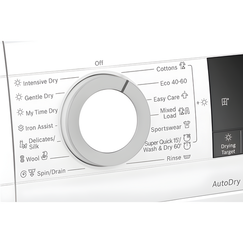 Bosch WNA134U8GB - White 8KG/5KG Washer Dryer - 1400 RPM - C/E energy