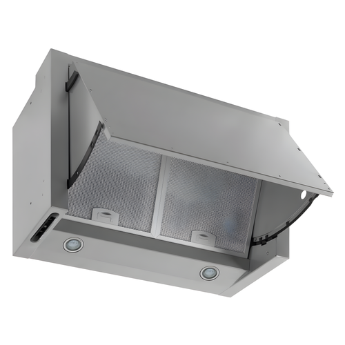 Caple INCH - Silver Grey Integrated Extractor - 329m³/h - C Energy Rating