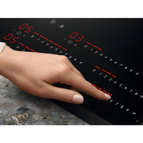 Electrolux EIV84550 - Black Induction Hob - 80cm - 5 Zones