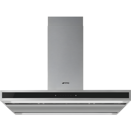 Smeg KLTI9L4X - Stainless Steel and Glass Island Cooker Hood - 563m³/h - A Energy