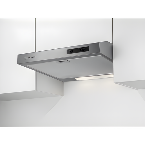 Electrolux EFU216S - Grey 60cm Cooker Hood - 272m³/h - D Energy