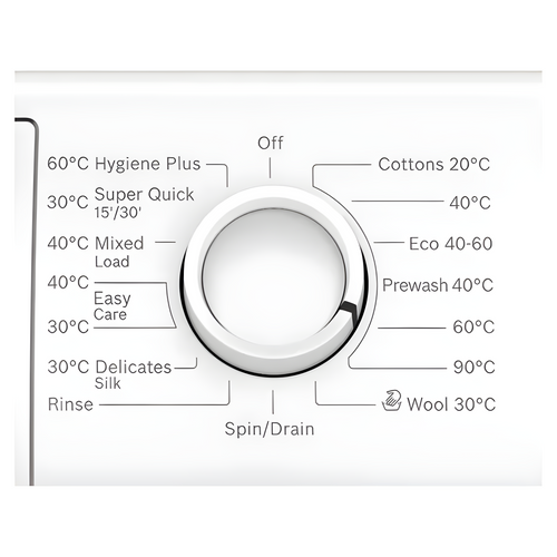 Bosch WGE03408GB - White Freestanding 8KG Washing Machine - 1400 RPM - A energy