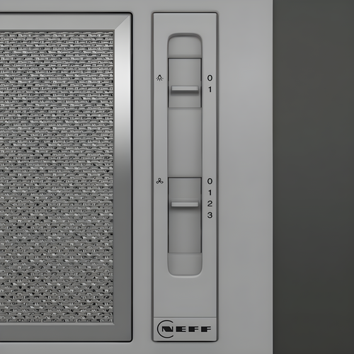 Neff D51NAA1C0B - Silver Canopy Extractor Hood - D energy