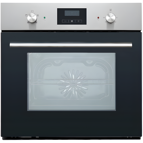 Cata CUL57PGSS - 13Amp Plug attached Slim Depth Stainless steel Built in Electric Single Oven - A energy slim depth 13amp plug fitted