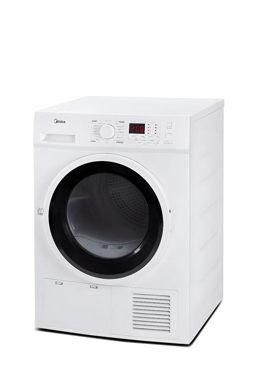 Midea MDG09EH80/1 - White 8KG Heat Pump Condenser Dryer - A++ energy