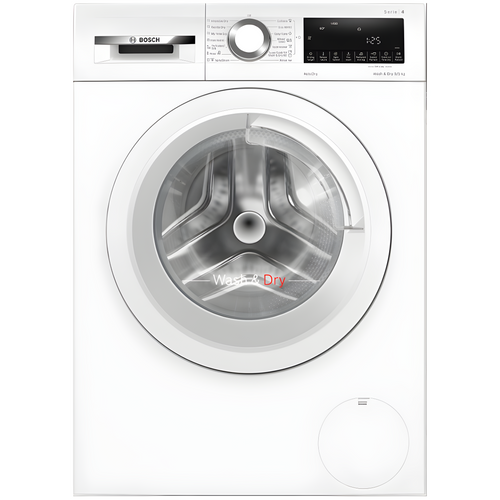 Bosch WNA144V9GB - White 9KG/5KG Washer Dryer - 1400 RPM - E energy