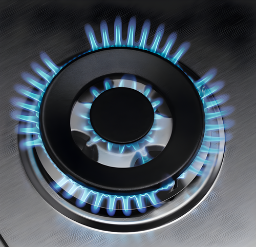 AEG HGB75400SM - Stainless steel 5 Zone Gas Hob