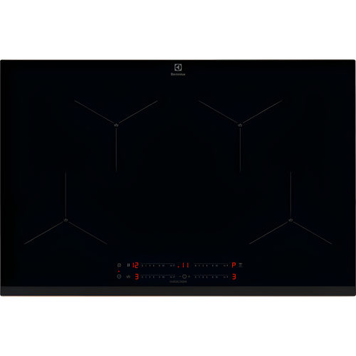 Electrolux LIS824 - Black Induction Hob - 80cm - 4 Zones