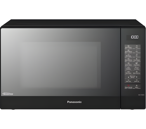 Panasonic PA4600 NN-ST46KBBPQ Microwave Black Stainless Steel 1000 W 32 litres